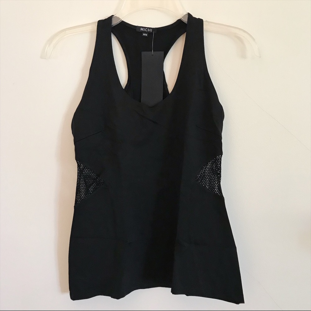 MICHI Racerback Running Top